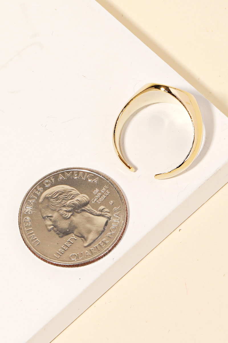 Signet Ring Letter R G Initial R Alphabet Signet Ring - Initial Collection