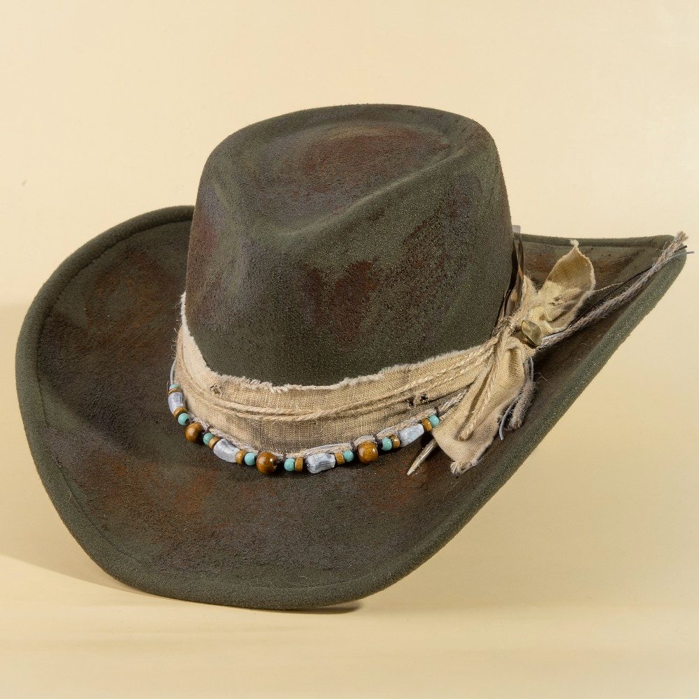 OV Rustic Western Cowboy Hat - Hats