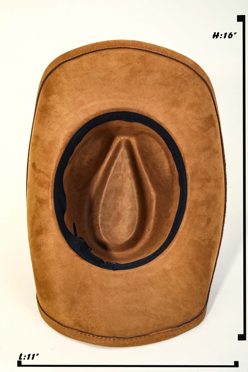 Boho Disc Strap Cowboy Hat