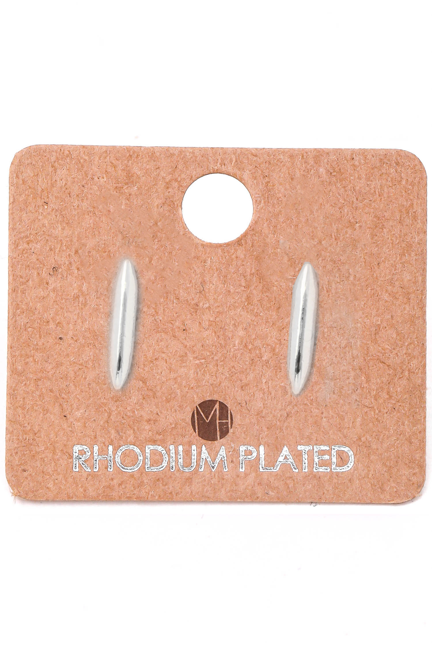 18k Bar Drop Dangle Earrings