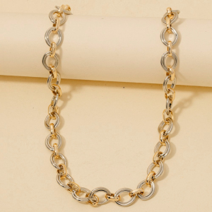 Small Oval Chain Link Necklace