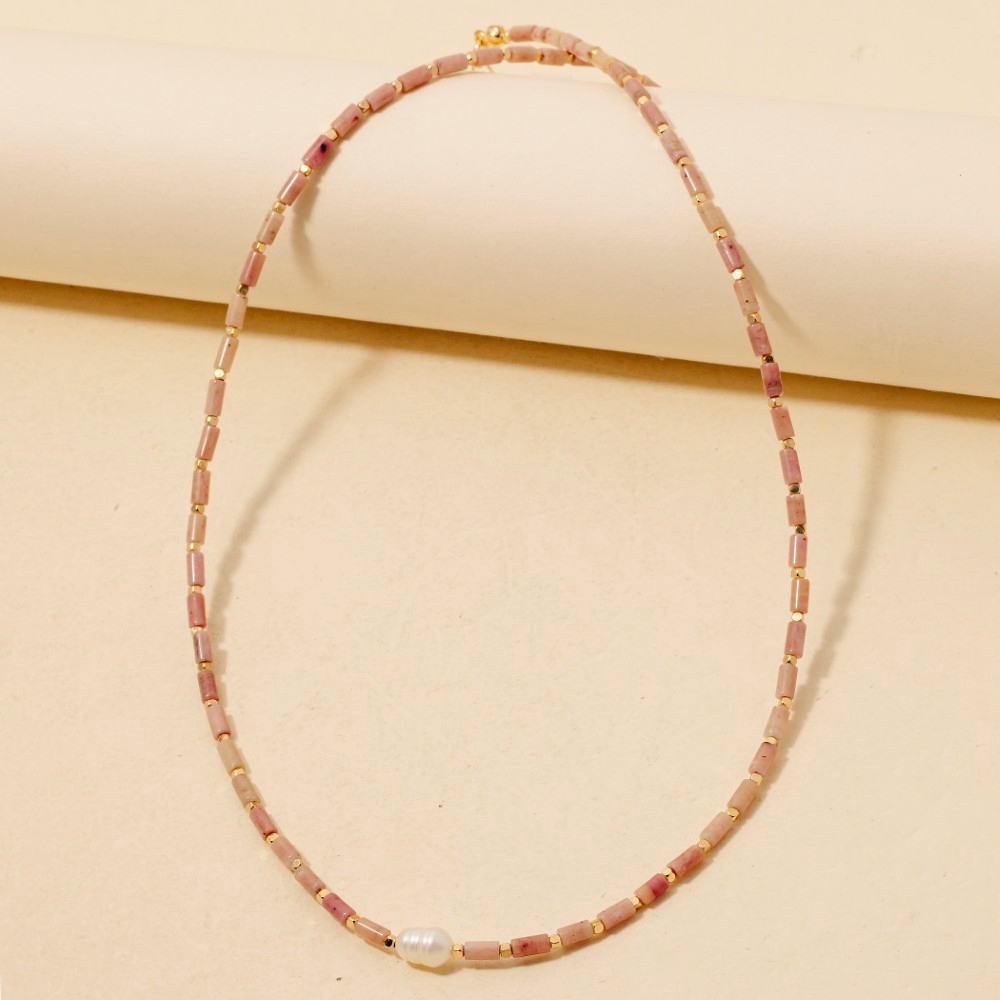 Gold Dipped Cluster Chain Link Necklace