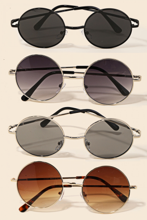 Retro Round Sunglasses
