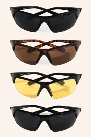 Bottomless Tortoise Sunglasses Set