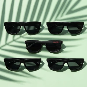 Classic Square Frame Everyday Sunglasses