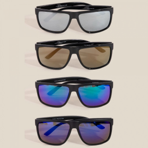 Simple Polarized Square Lens Sunglasses Set