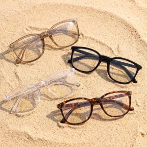 Slim Round Square Blue Light Glasses