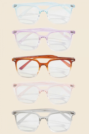 Tortoise Frame Blue Light Filter Lens Sunglasses