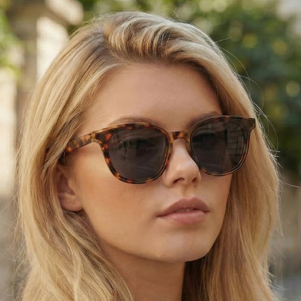 Acetate Frame Sunglasses Set