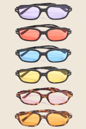 Colored Lens Assorted Sunglasses Set