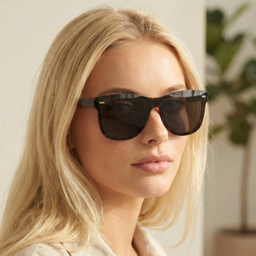 Assorted Acetate Frame Shield Sunglasses Set