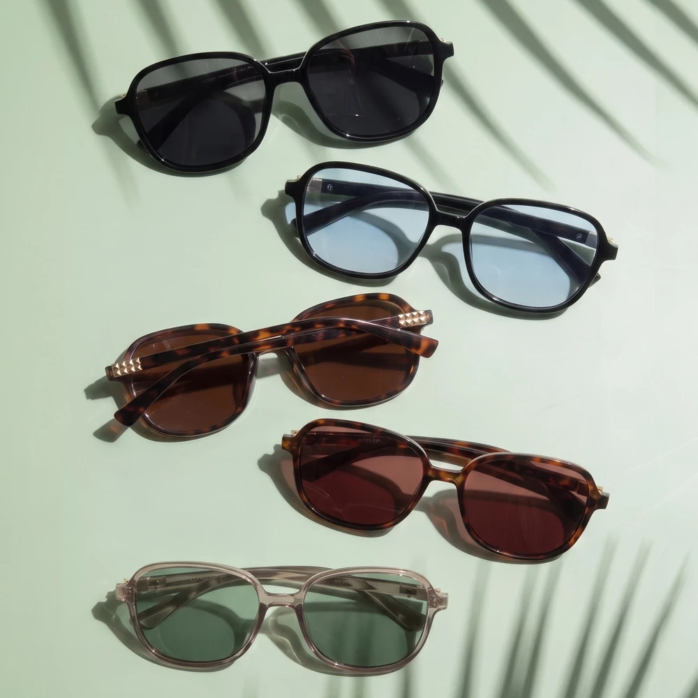 Retro Navigator Double Bridge Sunglasses