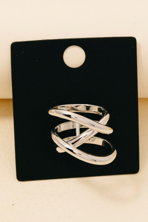 Gold Dipped Coiled Band Ring