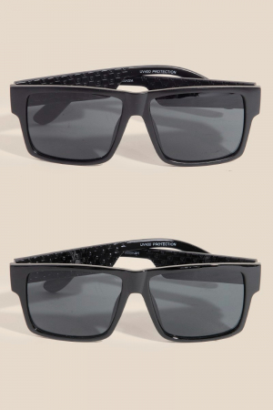 Simple Square Frame Sunglasses Set