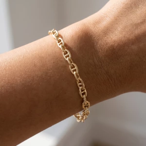 Dainty Mariner Anchor Link Chain Bracelet