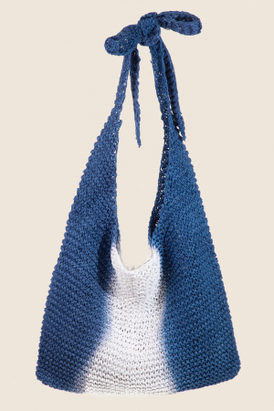Intricate Braided Ombre Tote Bag