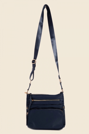 Nylon Multi Pocket Side Shoulder Bag