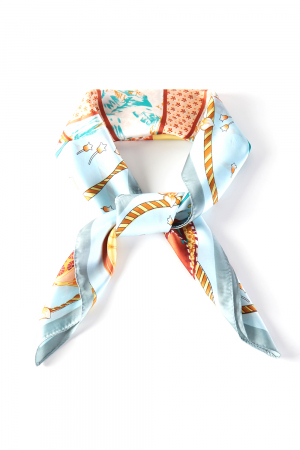 Hot Air Balloon Print Scarf