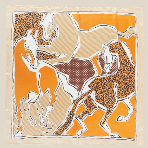 Horse Art Print Scarf