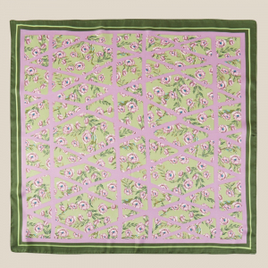 Multi Flower Print Scarf