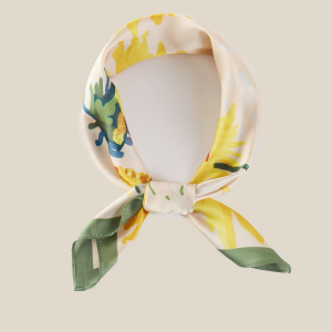 Multi Sunflower Print Scarf