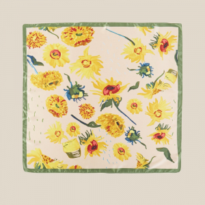 Multi Sunflower Print Scarf