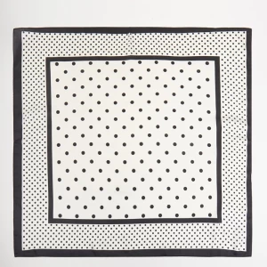Polka Dot Theme Square Scarf