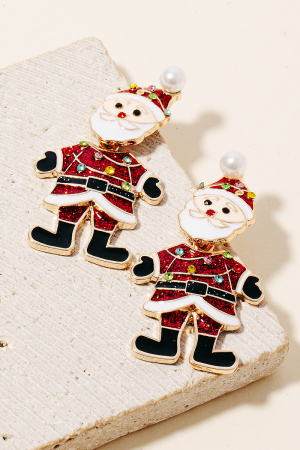 Christmas Santa Claus Earrings