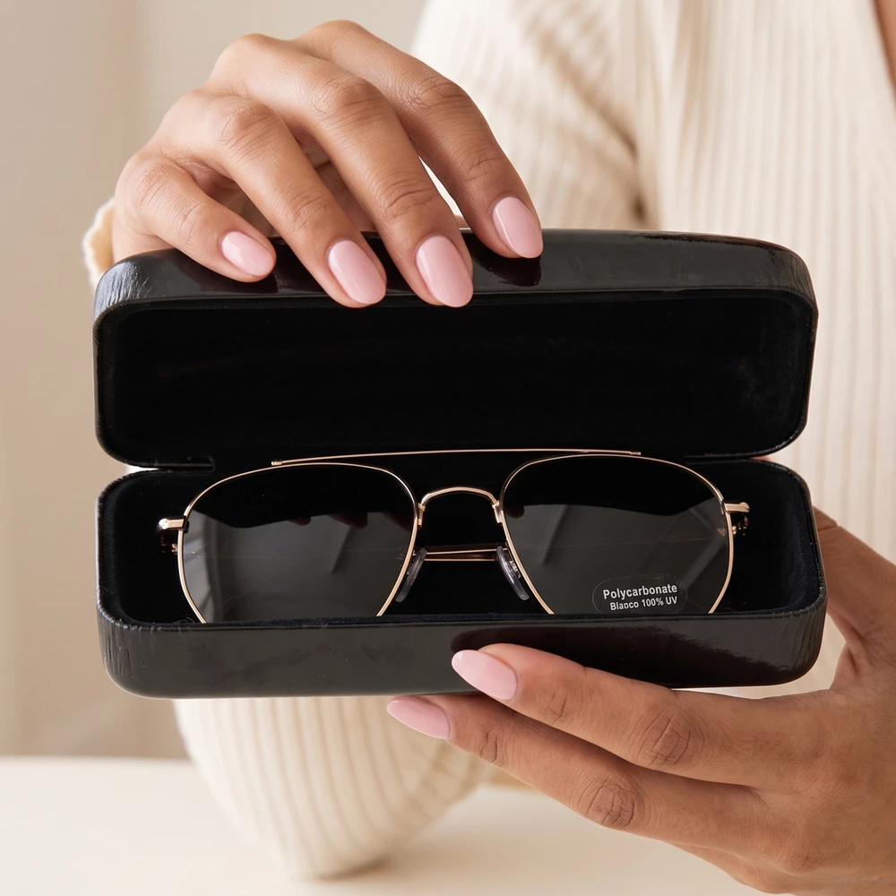 Hard Shell Clamshell Sunglasses Case