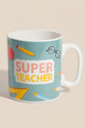 Printed Super Teacher 30 Oz Mug