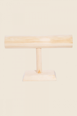 Wooden Tube Bracelet Bar Jewelry Stand