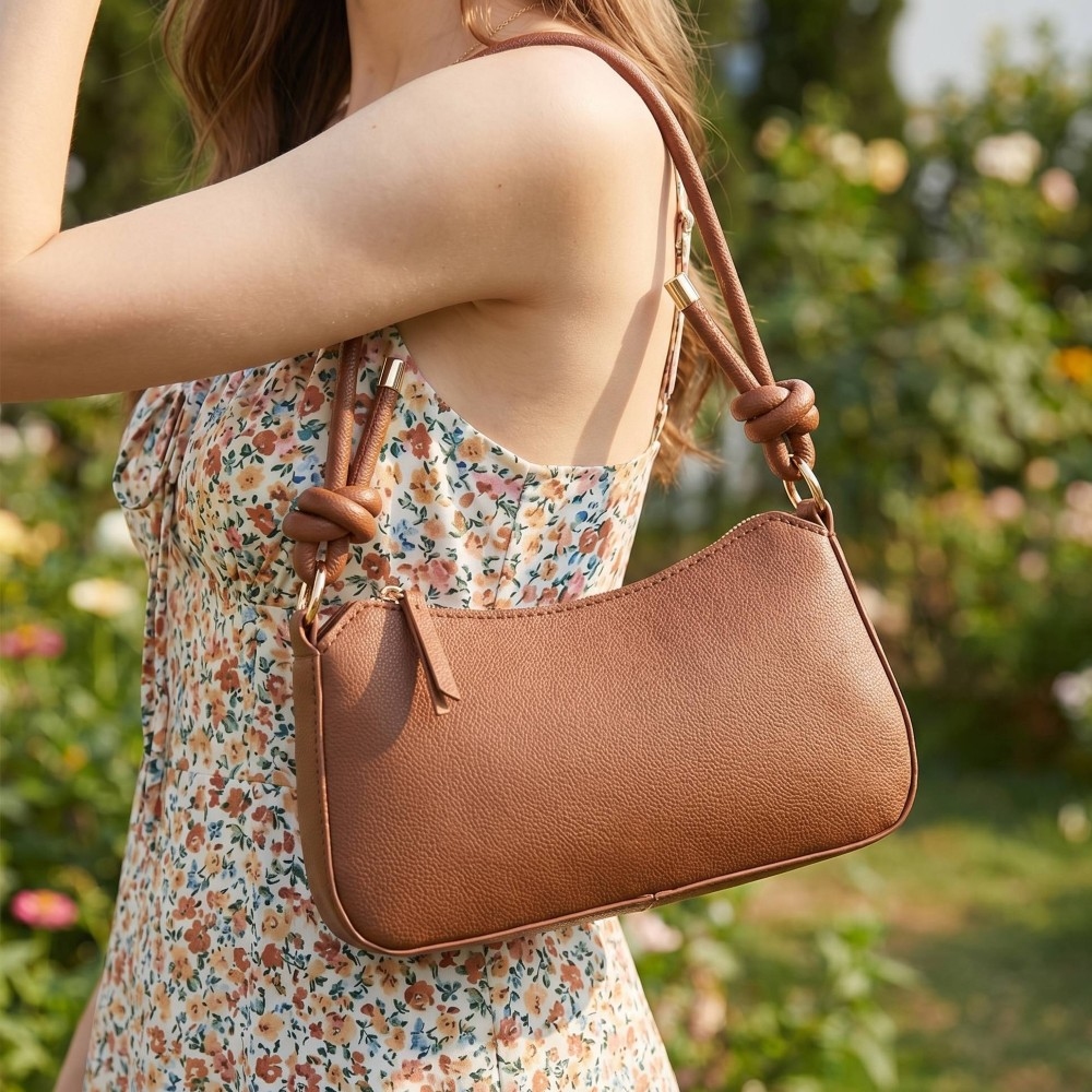 Knotted Handle Mini Shoulder Bag