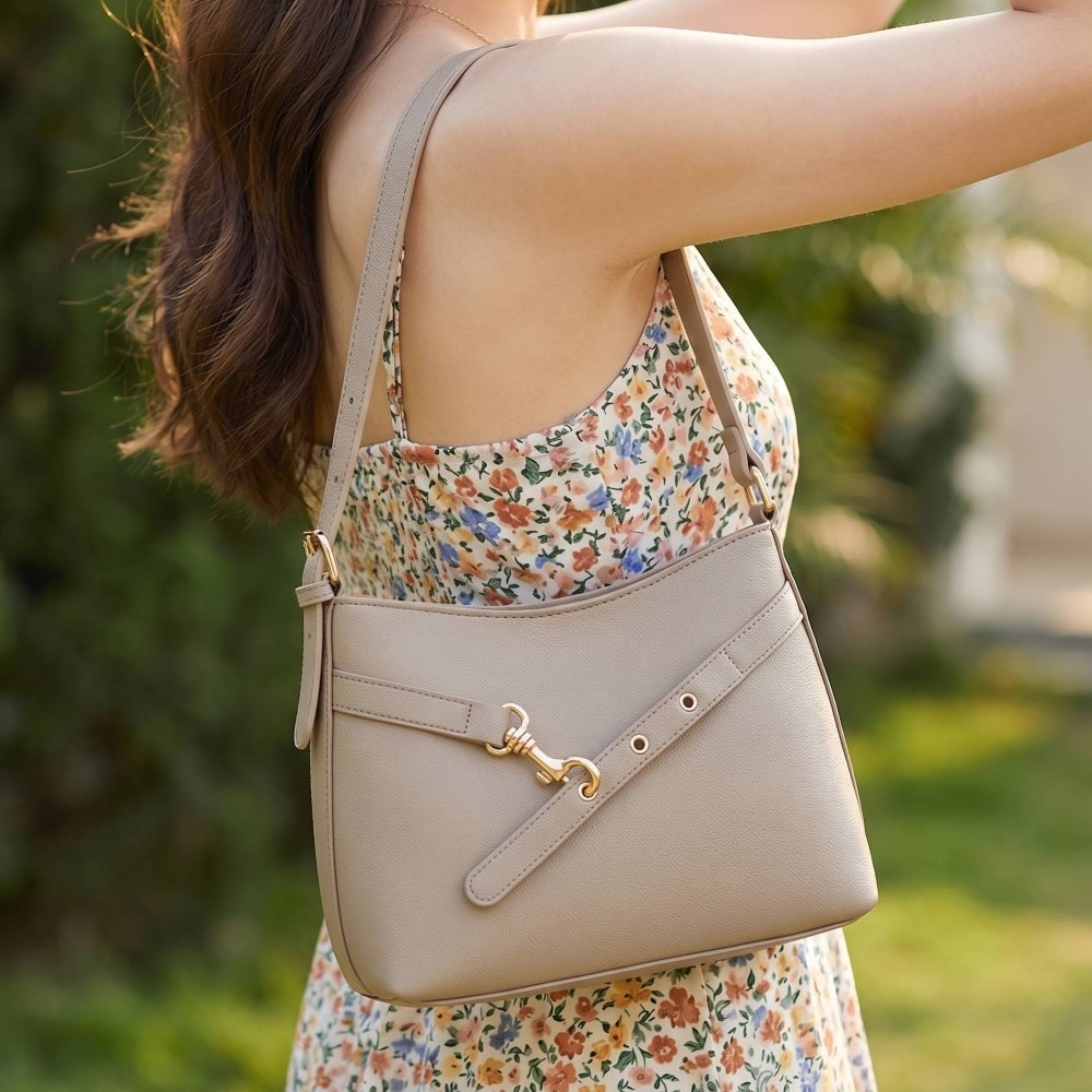 Fashion Belted Shoulder Bag