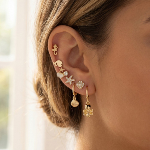 Assorted Sea Life Themed Earrings Set