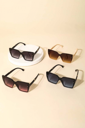 Tortoise Square Frame Fashion Sunglasses