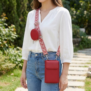 Guitar Strap 2 In 1 Cell Phone Case Crossbody Bag