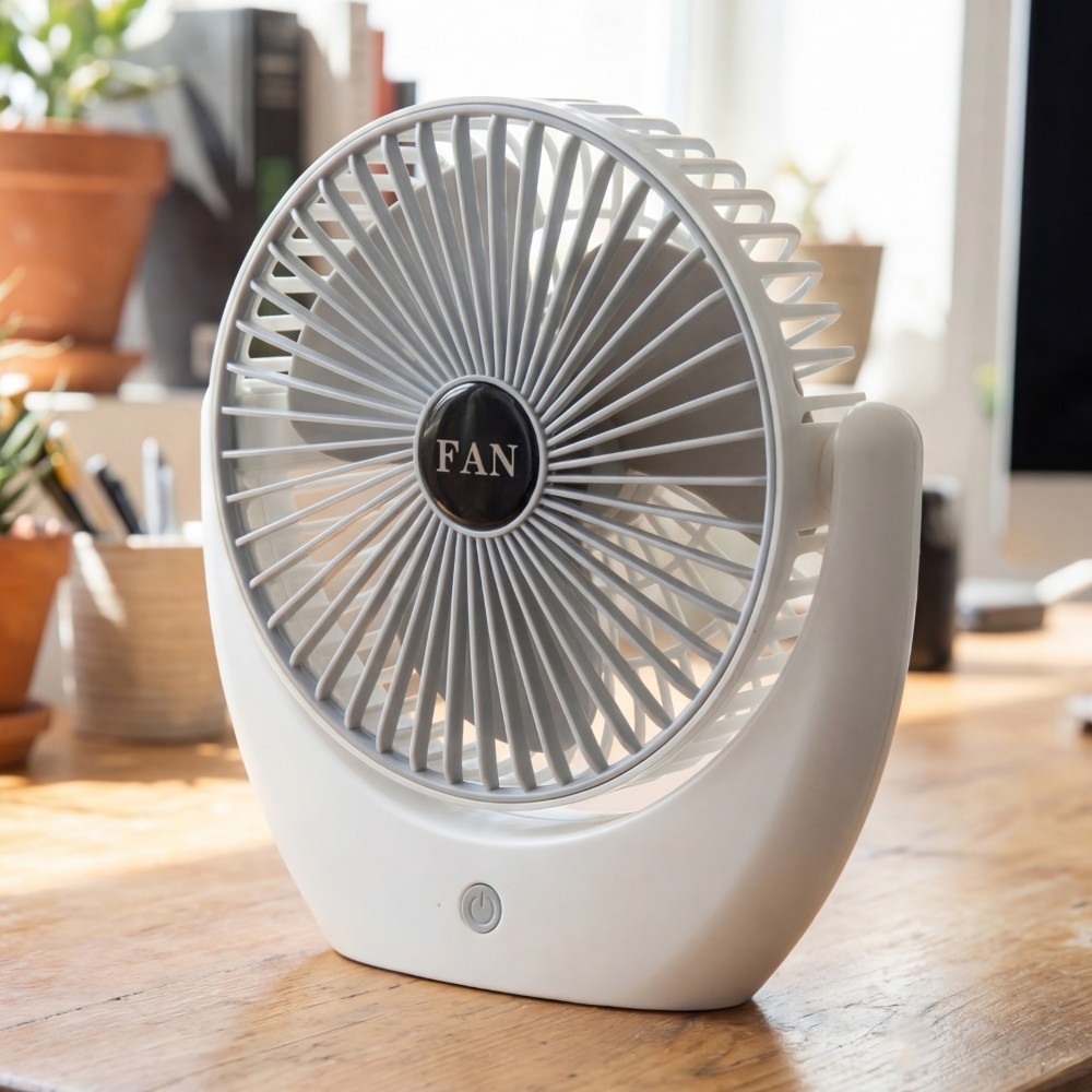 Rechargeable Mini Desk Fan