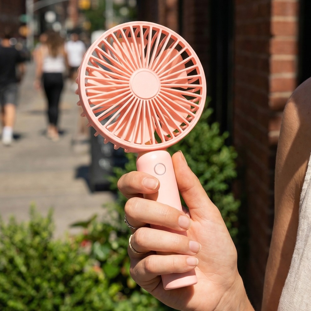 Handheld Standing Rechargeable Fan