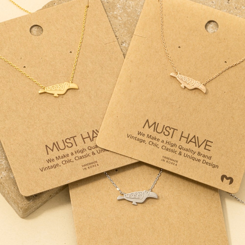 Toucan Pendant Necklace