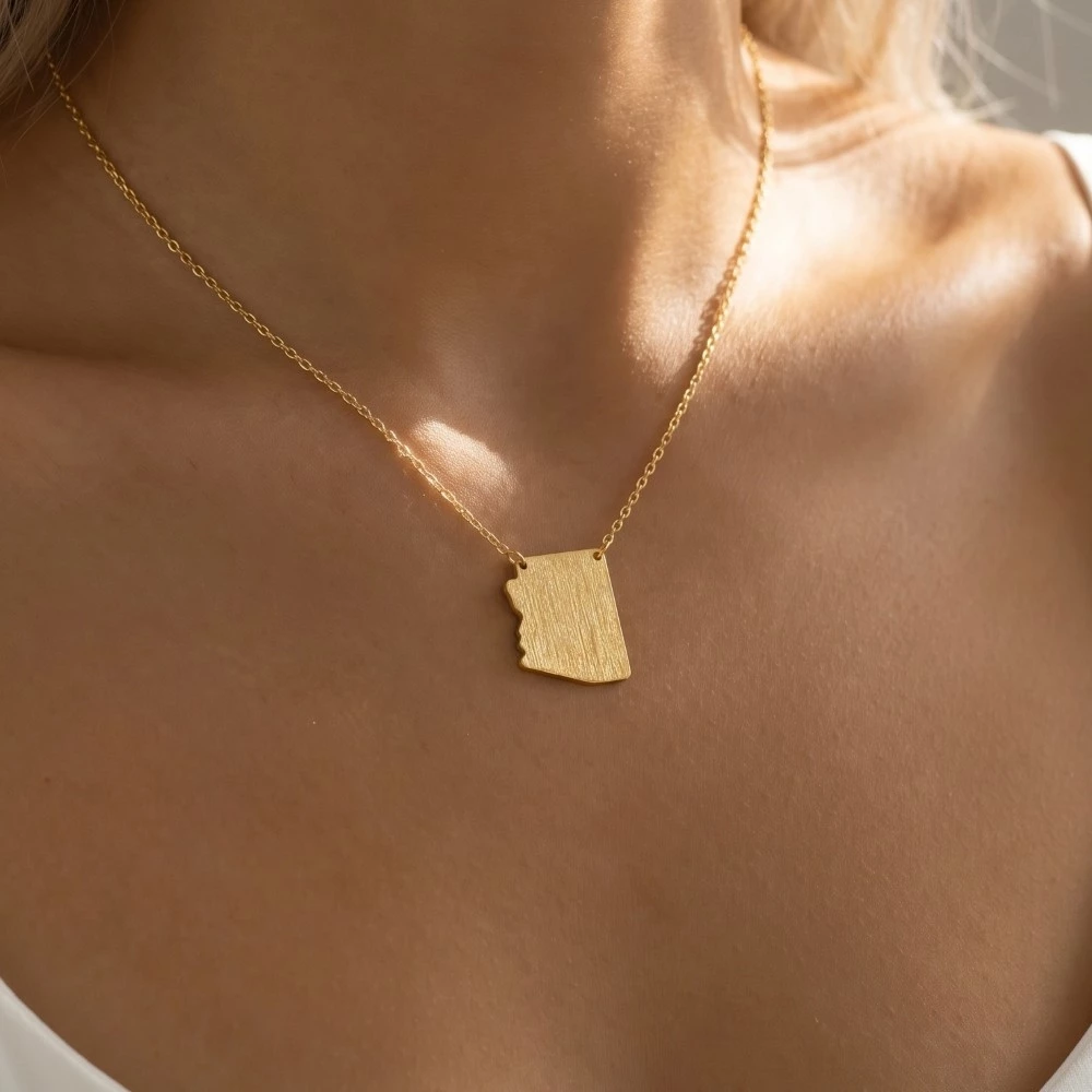 Arizona State Pendant Necklace