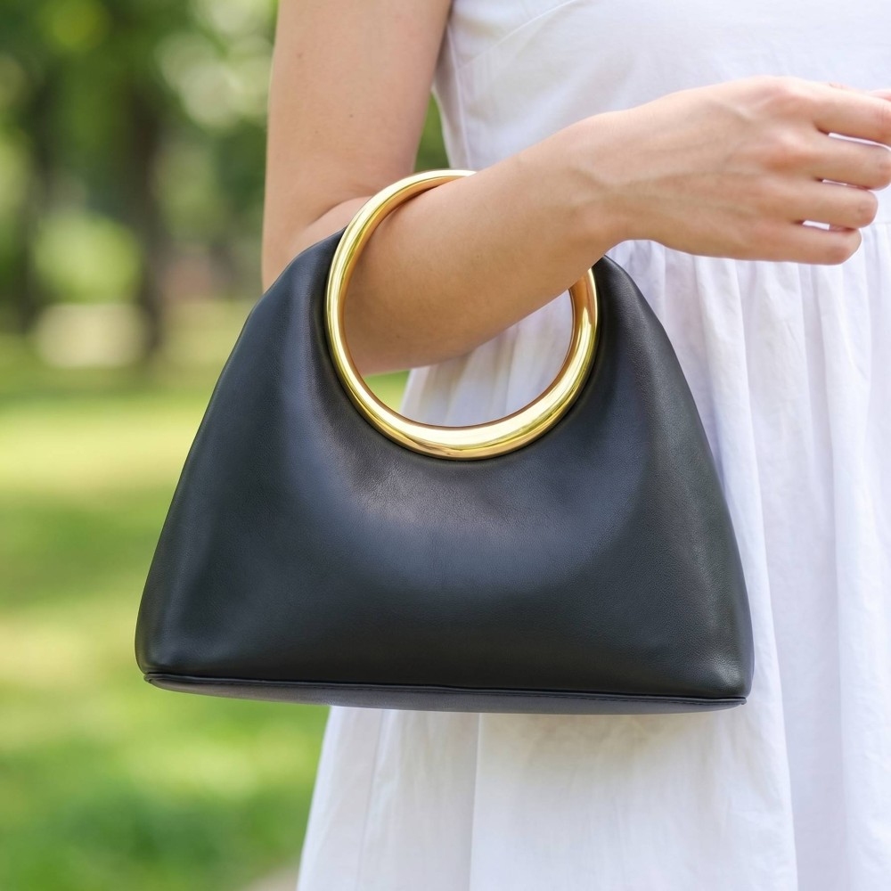 Round Top Handle Tote Bag