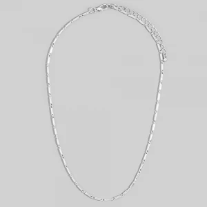 Dainty Bar Link Chain Necklace