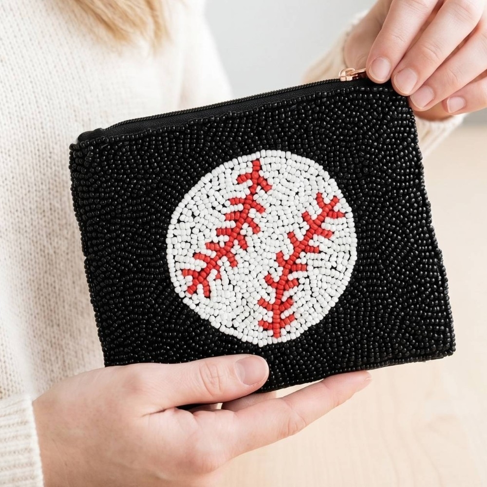 Baseball Coin Purse