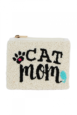 Cat Mom Coin Purse