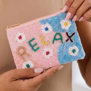 Relax Beaded Coin Purse