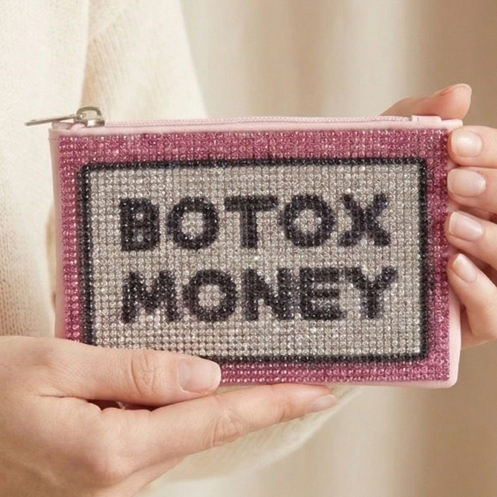 Botox Money Pave Coin Purse
