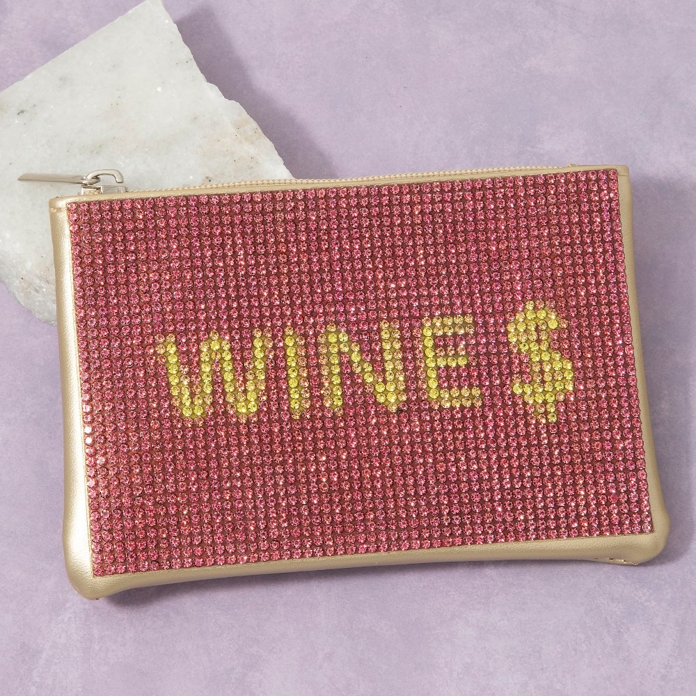Wine $ Pave Coin Purse