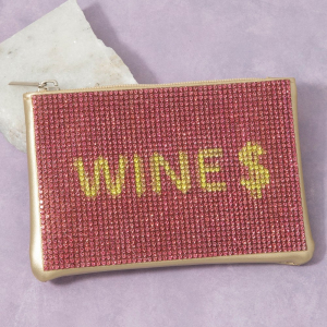 Wine $ Pave Coin Purse