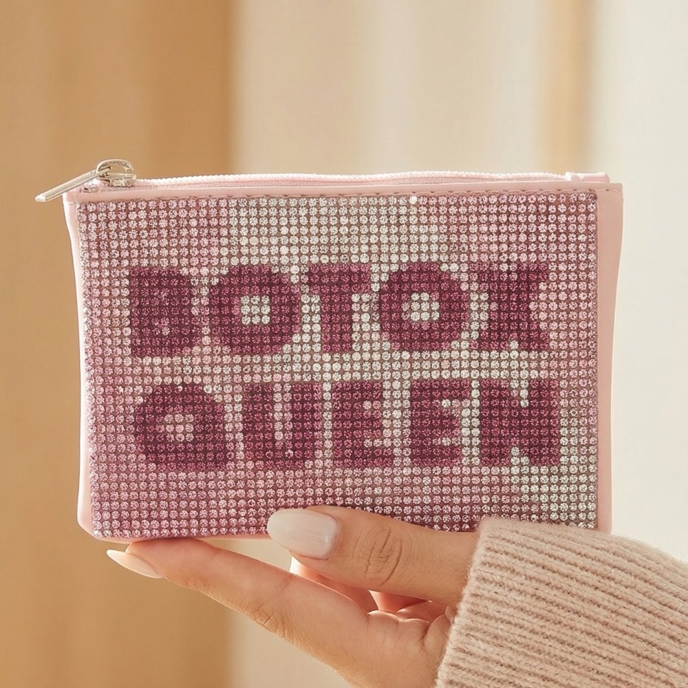 Botox Queen Pave Coin Purse