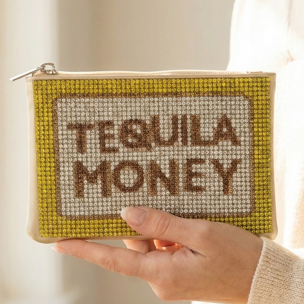 Tequila Money Pave Coin Purse
